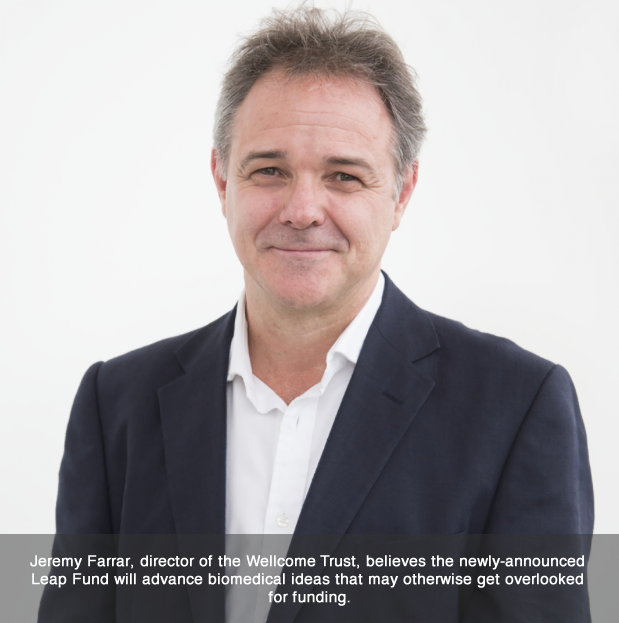 Photo of Jeremy Farrar, director of the Wellcome Trust 