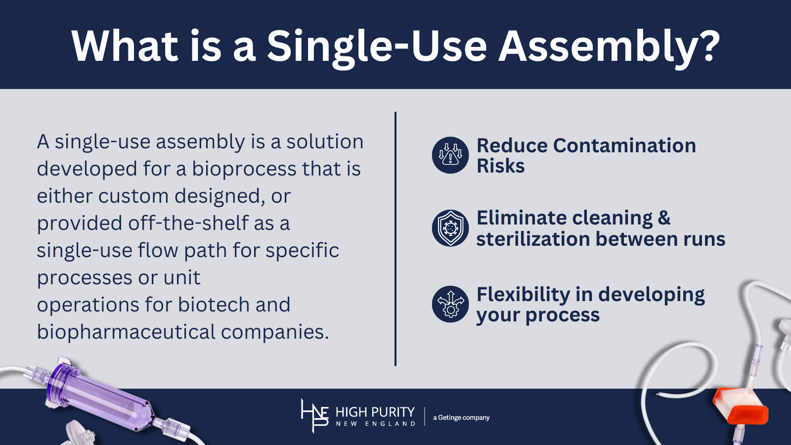 What is a single-use assembly