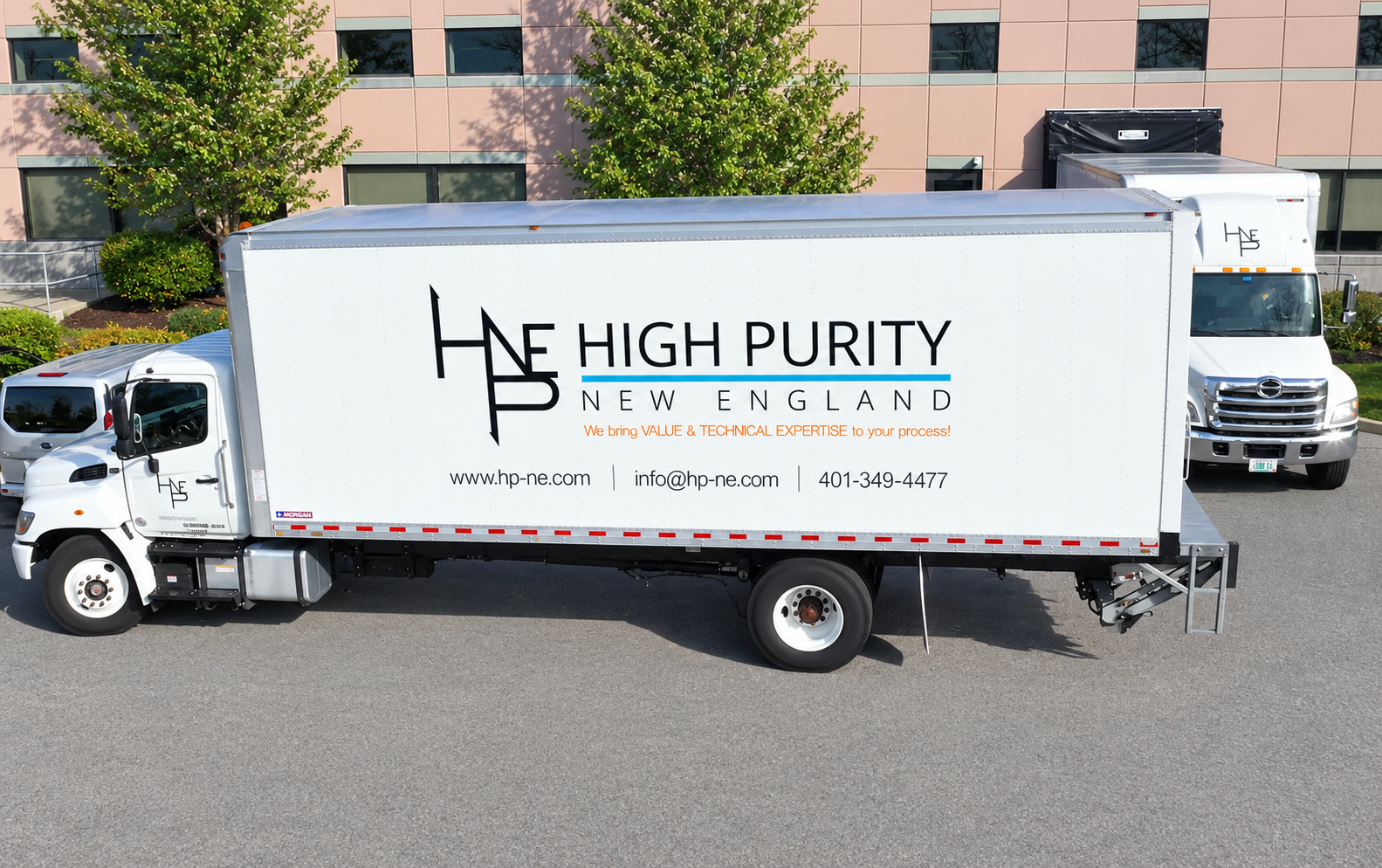 High Purity Truck at Modern Facility